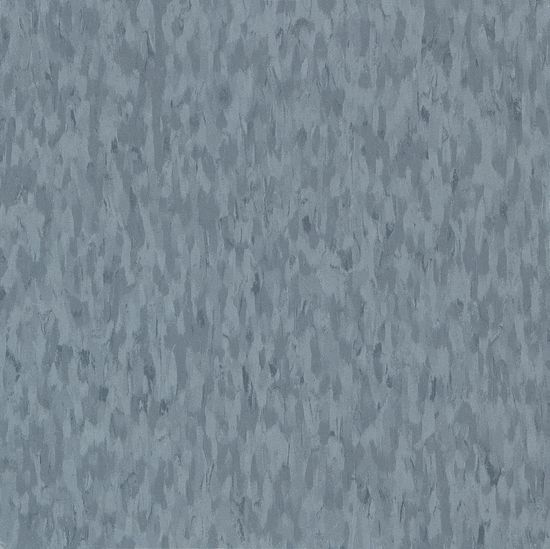 Tuiles de vinyle Standard Excelon Imperial Texture Mid Grayed Blue Collé au sol 12" x 12"