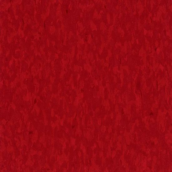 Tuiles de vinyle Standard Excelon Imperial Texture Ruby Red Collé au sol 12" x 12"