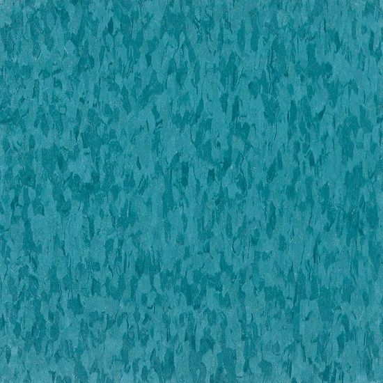 Tuiles de vinyle Standard Excelon Imperial Texture Bay Blue Collé au sol 12" x 12"