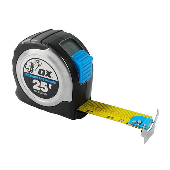 Stainless Steel Measuring Tape - 25'