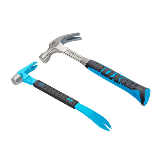 Pro 16 oz Claw Hammer and Claw Bar Set