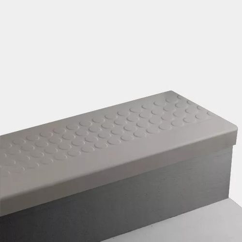 Johnsonite - Angle Fit Rubber Stair Tread - RNRD TA8 SQ Raised Round # ...