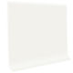 Rouleau de base murale en vinyle courbé Roppe 4" #170 White rouleau de 120'