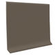 Coved Vinyl Wall Base Coil Roppe 6" #194 Burnt Umber 120' Roll