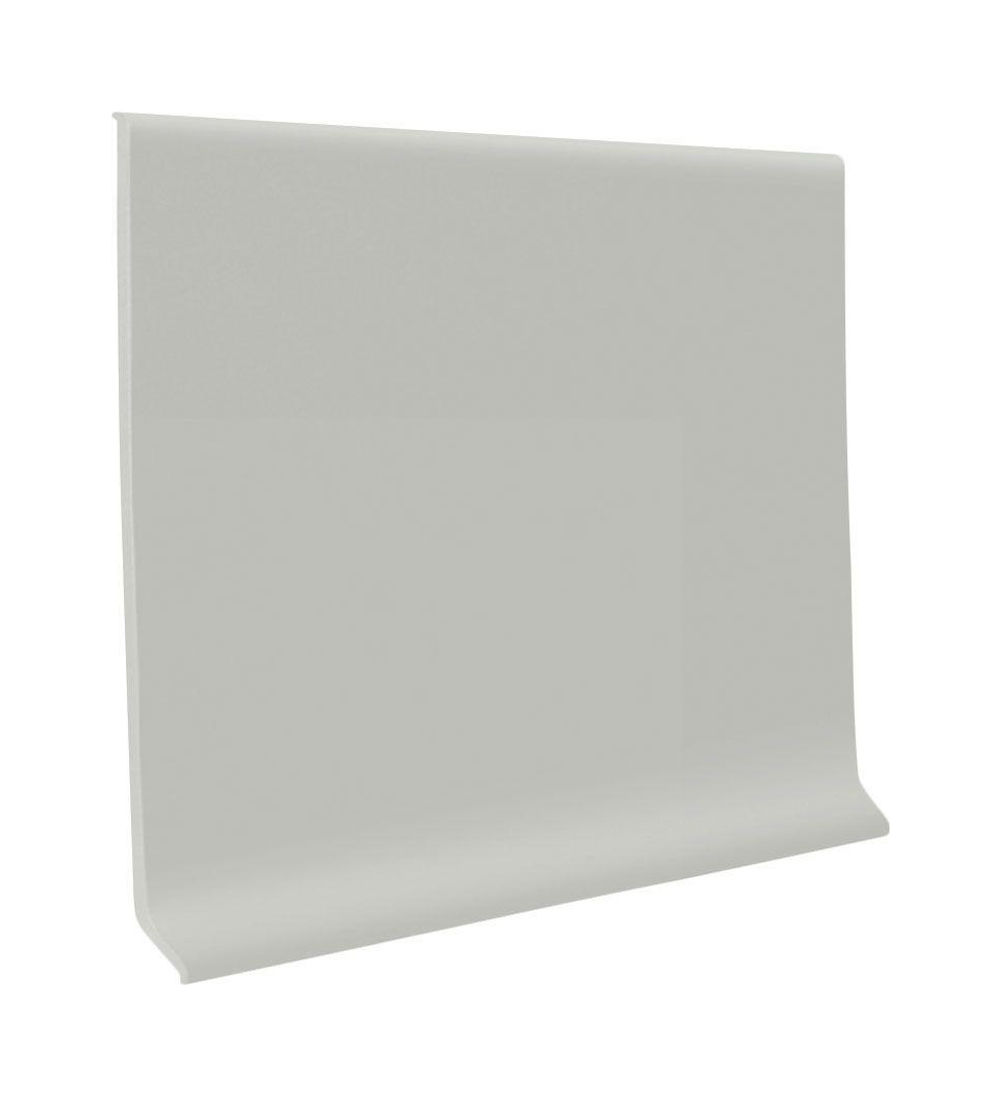 Roppe Coved Vinyl Wall Base Coil Roppe Ready Base 4 195 Light Grey 120 Roll Rc40c53p195