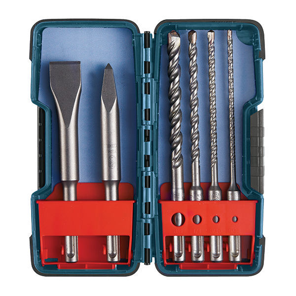 Sds hammer deals drill bit set