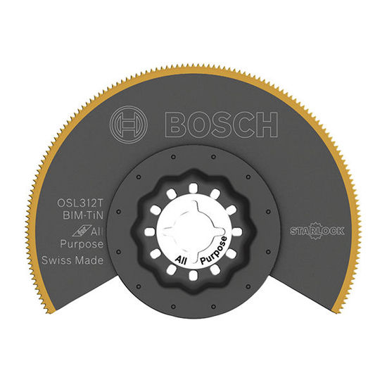 Starlock Lame de scie segmentée bimétallique à revêtement titane 3.5"