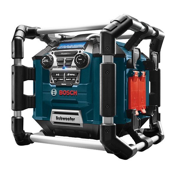 Bosch Power Boss Jobsite AM FM Radio with Bluetooth PB360CC