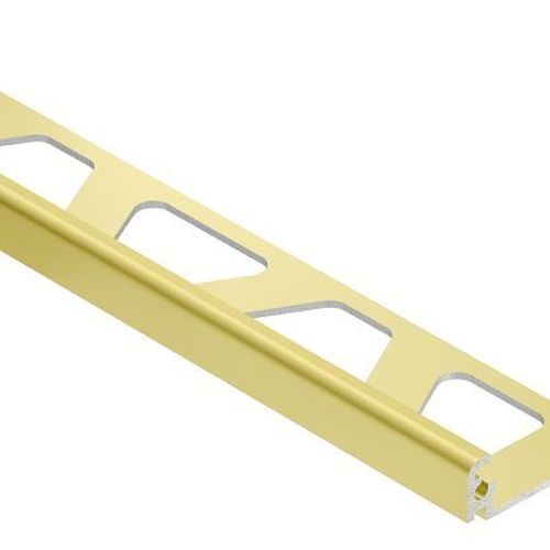 Schluter - JOLLY - Moulure de bordure de mur laiton chromé 3/8