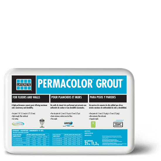 09 Frosty Permacolor Grout (25 lbs)