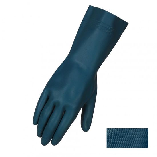 Black Latex Gloves In Neoprene 28 mil - X-large