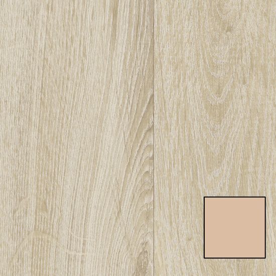 Rouleau de vinyle hétérogène Acczent Wood #81100 French Oak White 6' x 2 mm (vendu en vg²)