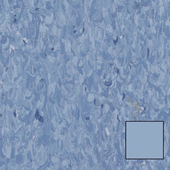 Rouleau de vinyle homogène Granit Safe.T #0695 Blue Veranda 6-1/2' x 2 mm (vendu en vg²)
