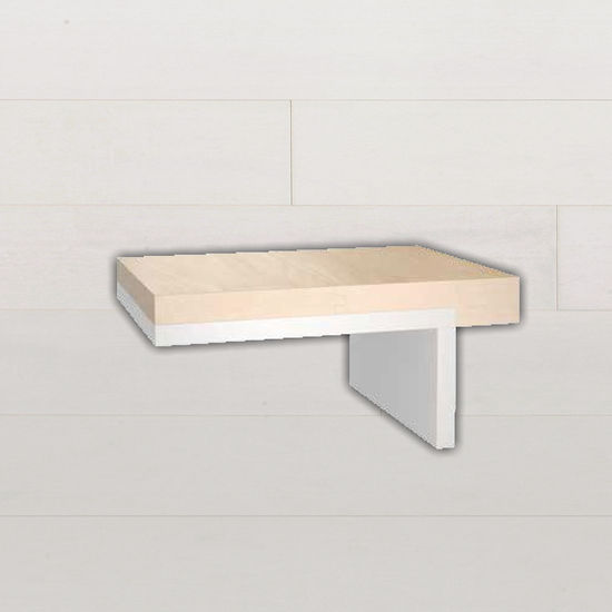 Engineered Hardwood Bianco Semi Gloss Square Stair Nosing Canadian Hard Maple 84"