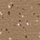 Microtone Rubber Tile - #LE2 Chocolate Cream - Tile 24" x 24"