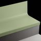 Angle Fit Rubber Stair Tread with Integrated Riser - VIHNTR TH1 SQ Hammered #TH1 Glenhaven Black grit tape 96"