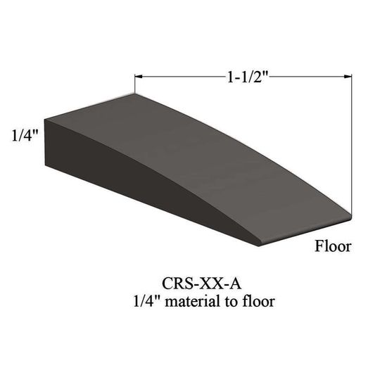 Réducteur - CRS 167 A 1/4" material to floor #167 Fudge 12'
