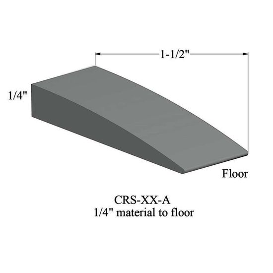 Réducteur - CRS 38 A 1/4" material to floor #38 Pewter 12'
