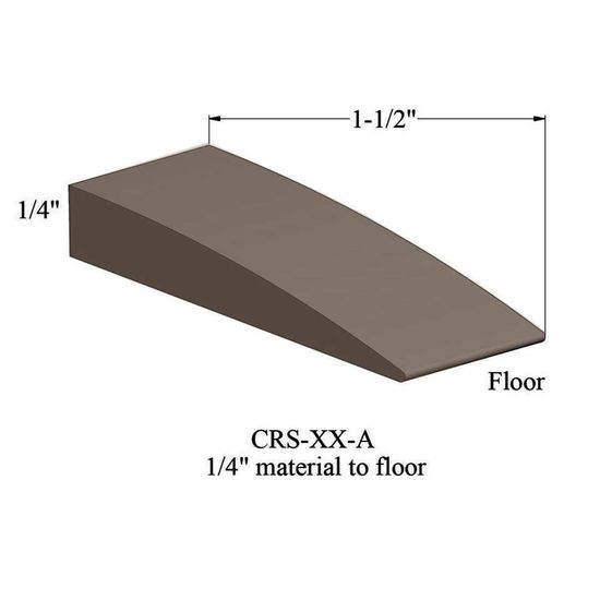 Réducteur - CRS 45 A 1/4" material to floor #45 Sandalwood 12'