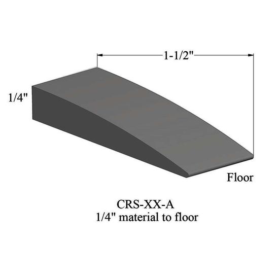 Réducteur - CRS 48 A 1/4" material to floor #48 Grey 12'