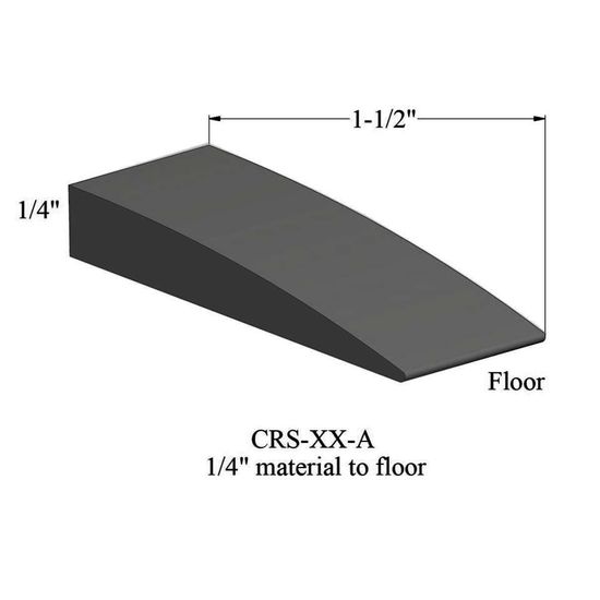 Réducteur - CRS 63 A 1/4" material to floor #63 Burnt Umber 12'