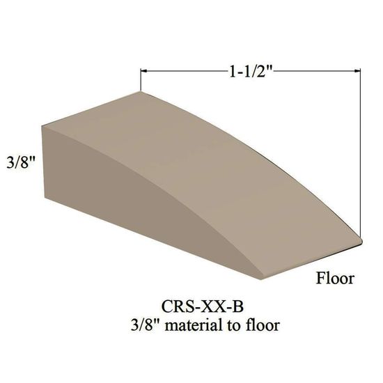 Réducteur - CRS 09 B 3/8" material to floor #9 Clay 12'