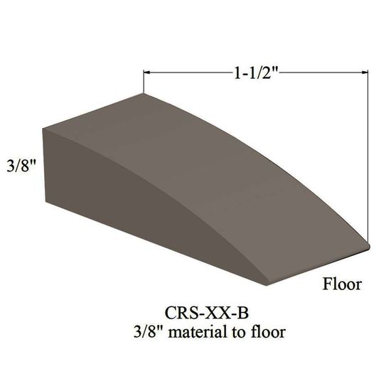 Reducers - CRS 283 B 3/8" material to floor #283 Toast 12'