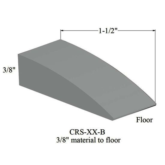 Réducteur - CRS 38 B 3/8" material to floor #38 Pewter 12'