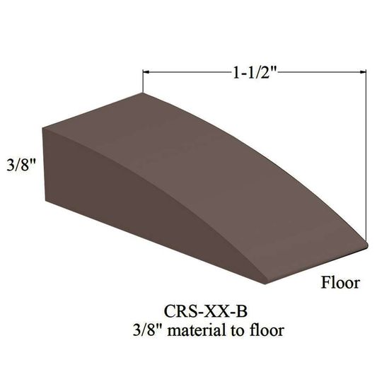 Reducers - CRS 76 B 3/8" material to floor #76 Cinnamon 12'