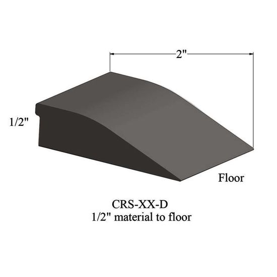 Réducteur - CRS 47 D 1/2" material to floor #47 Brown 12'