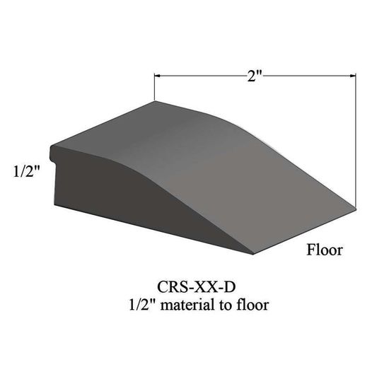 Réducteur - CRS 48 D 1/2" material to floor #48 Grey 12'