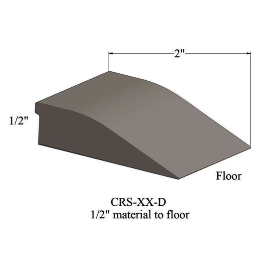 Réducteur - CRS 80 D 1/2" material to floor #80 Fawn 12'