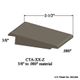 Wheeled Traffic Transitions - CTA 49 Z 3/8" to .080" material #49 Beige 12'