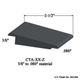 Wheeled Traffic Transitions - CTA 71 Z 3/8" to .080" material #71 Storm Cloud 12'