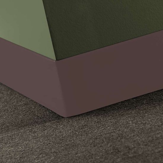 Duracove Thermoplastic Rubber 1/8" (Type TP) - DCT 132 4 X 120 1/8 TOELESS Duracove 4" Toeless #132 Espresso - Wallbase 120'