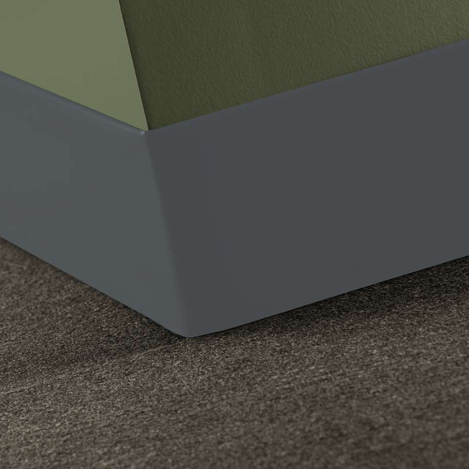 Tarkett - Coin intérieur de plinthe en caoutchouc à 90° Duracove Thermoplastic Rubber (Type TP) #44 Dark Brown - 4
