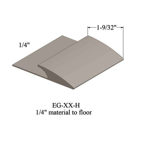 Edge Guards - EG 11 H 1/4" material to floor #11 Canvas 12'