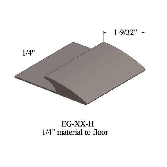 Edge Guards - EG 80 H 1/4" material to floor #80 Fawn 12'