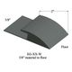 Carpet Edge Guard - EG 86 W 3/8" material to floor #86 Hunter Green 12'