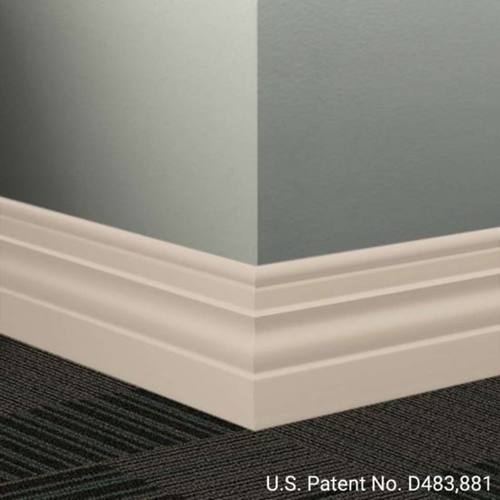 Millwork Wall Finishing System - MW 11 A Diplomat 4 1⁄2” - MW XX A #11 Canvas - Wallbase 8' (Pack of 6)
