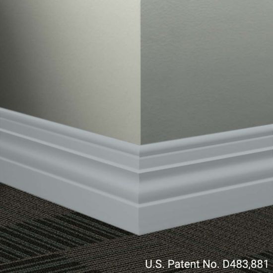 Millwork Wall Finishing System - MW 262 A Diplomat 4 1⁄2” - MW XX A #262 Drizzle - Wallbase 8' (Pack of 6)