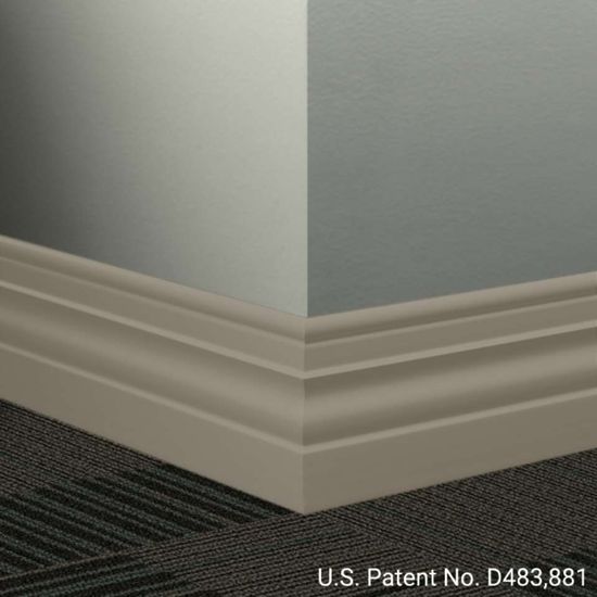 Millwork Wall Finishing System - MW 281 A Diplomat 4 1⁄2” - MW XX A #281 Grizzly - Wallbase 8' (Pack of 6)