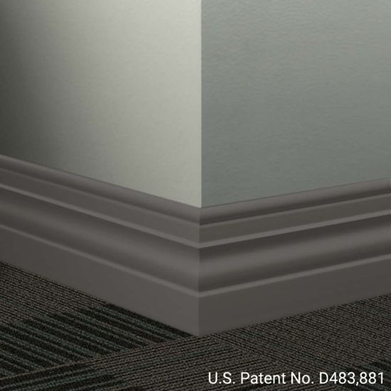Millwork Wall Finishing System - MW 44 A Diplomat 4 1⁄2” - MW XX A #44 Dark Brown - Wallbase 8' (Pack of 6)
