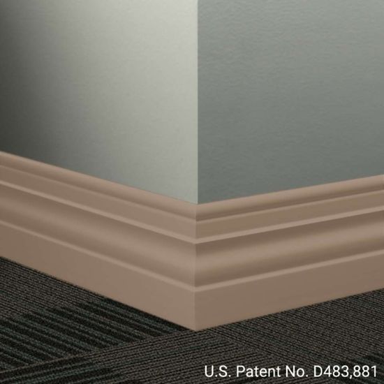Millwork Wall Finishing System - MW 45 A Diplomat 4 1⁄2” - MW XX A #45 Sandalwood - Wallbase 8' (Pack of 6)