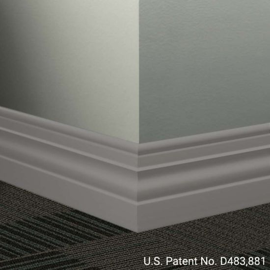 Millwork Wall Finishing System - MW 48 A Diplomat 4 1⁄2” - MW XX A #48 Grey - Wallbase 8' (Pack of 6)