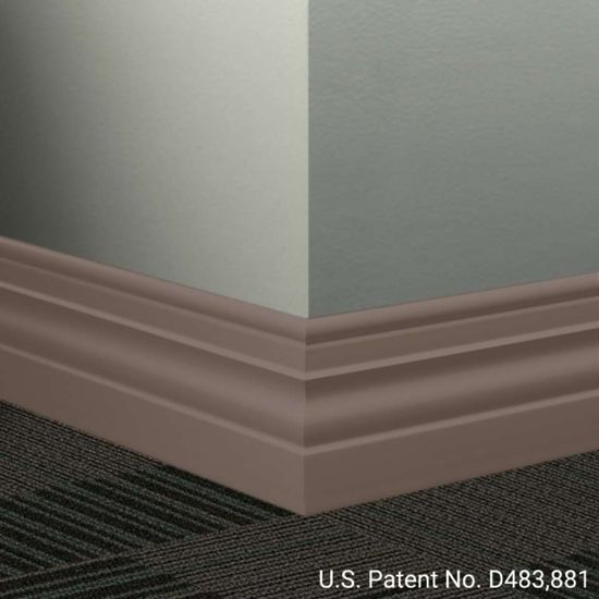 Millwork Wall Finishing System - MW 76 A Diplomat 4 1⁄2” - MW XX A #76 Cinnamon - Wallbase 8' (Pack of 6)