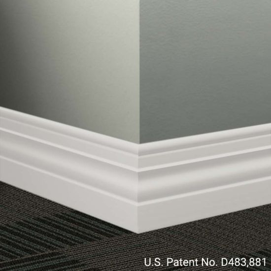 Millwork Wall Finishing System - MW TB3 A Diplomat 4 1⁄2” - MW XX A #TB3 Dover - Wallbase 8' (Pack of 6)