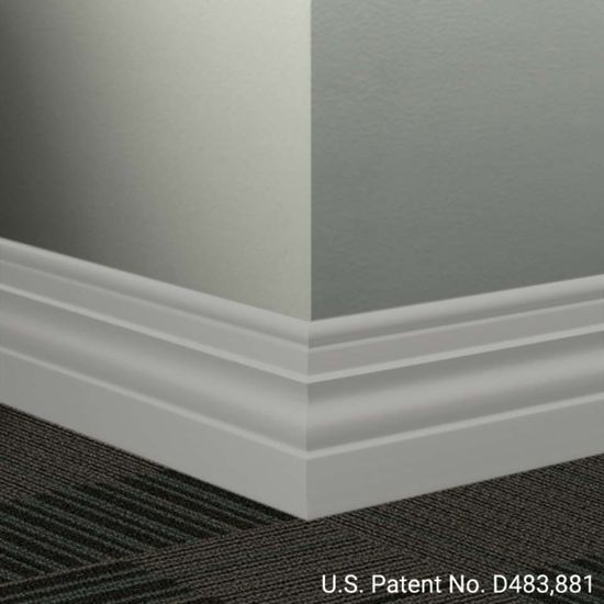 Millwork Wall Finishing System - MW TA5 A Diplomat 4 1⁄2” - MW XX A #TA5 Colonial Grey - Wallbase 8' (Pack of 6)
