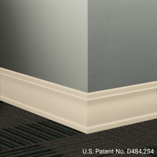 Millwork Wall Finishing System - MW 34 D Outline 3 1⁄2” #34 Almond - Wallbase 8' (Pack of 10)
