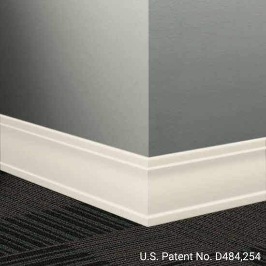 Millwork Wall Finishing System - MW 68 D Outline 3 1⁄2” #68 White Sand - Wallbase 8' (Pack of 10)